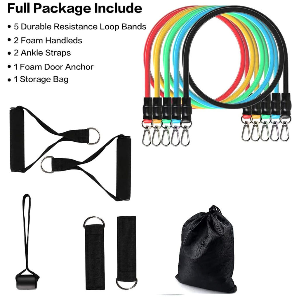Premium Edition-Professional Toning Exercise and Workout Resistance Bands