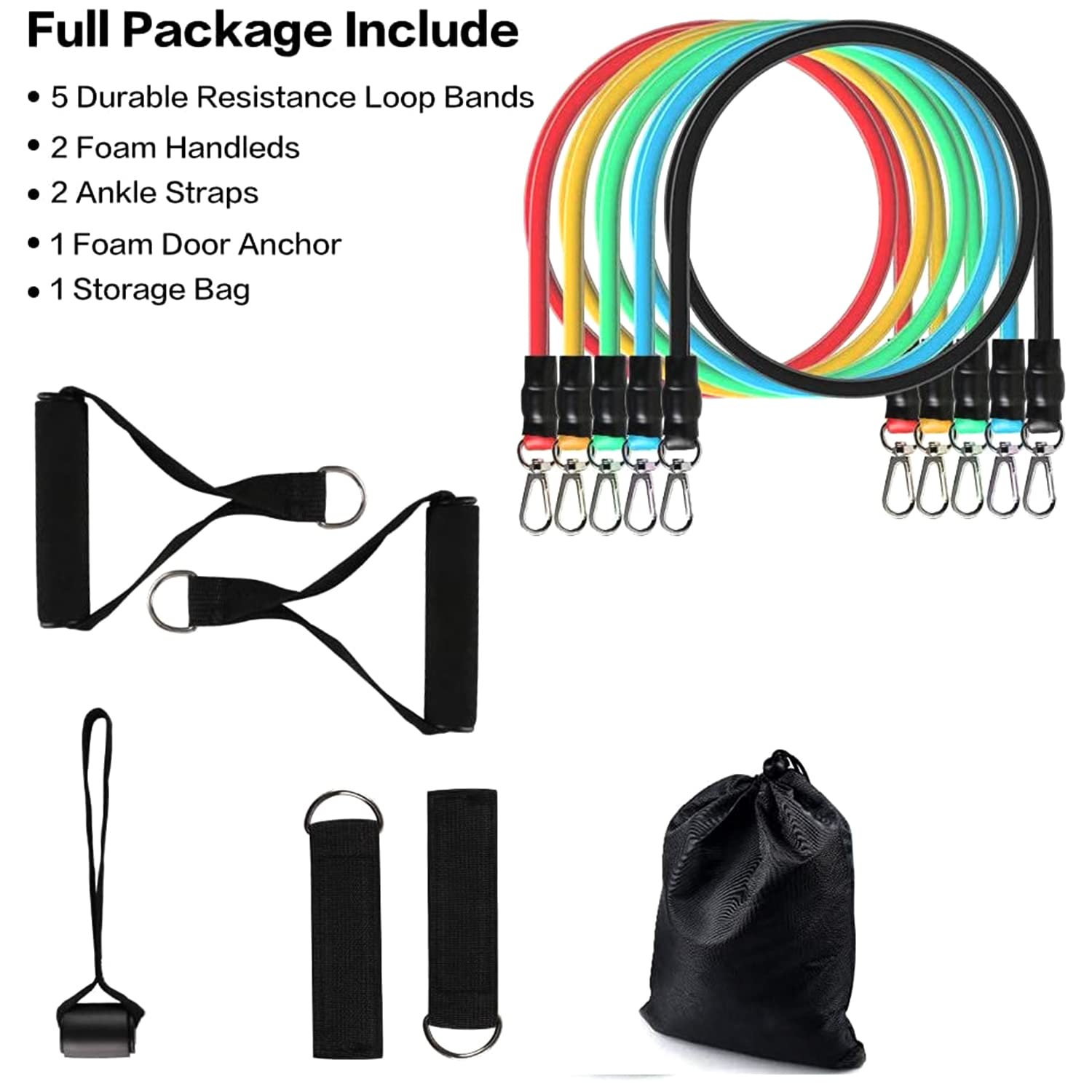 Premium Edition-Professional Toning Exercise and Workout Resistance Bands