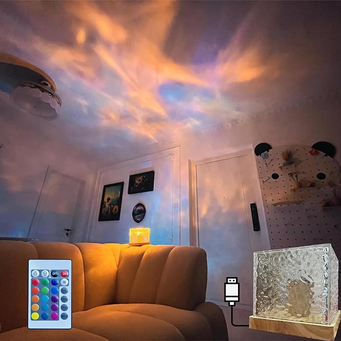 Wave Lamp, Wave Light Cube.