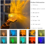 Wave Lamp, Wave Light Cube.