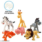 Funny Jungle Animals Toys Forest Animal (Pack of 12 Pcs)