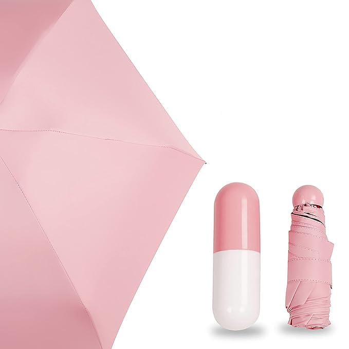 Mini Compact Umbrella (Assorted, Pack of 1)